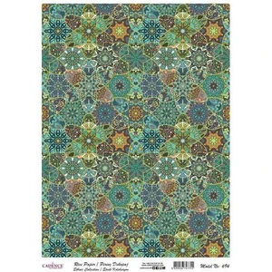 Pirinç Dekopaj Kağıdı Etnik Koleksiyon Model 694