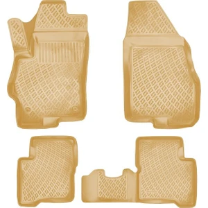 Fiat Linea 3D Bej Havuzlu Paspas