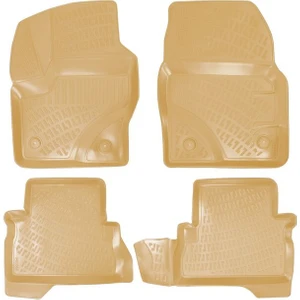 Ford C-Max 2011 Sonrası 3D Bej Havuzlu Paspas