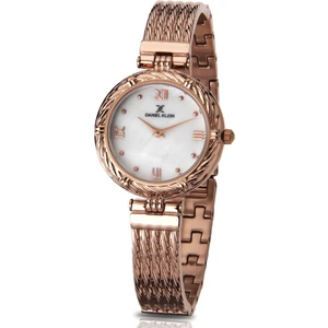 Daniel Klein Çelik Kordon Desenli Bileklik Tipi Kordon Kadın Kol Saati