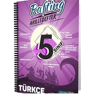 Fikribilim Yayınları 5 Sınıf Türkçe Rafting Akıllı Defter