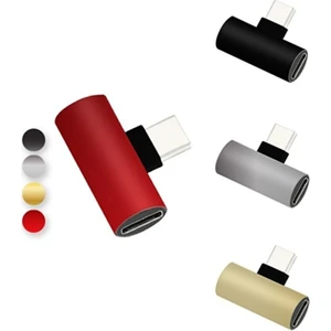 Acpt-05 Type-C'den Type-C Kulaklık ve Şarj Aparatı