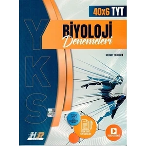 Hız ve Renk Yayınları TYT Biyoloji 40 x 6 Denemeleri