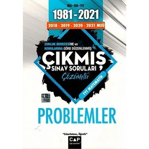 Çap Yayınları Problemler Çıkmış Sınav Soruları