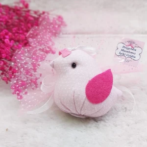 Hayaller Dükkanı 30 Adet Peluş Kuş Tüllü Kız Bebek Lik