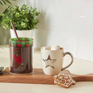 Happy New Year Yılbaşı Silver Yıldız Mug 415ml