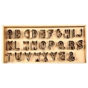 Alfabe Set Kurabiye Kalıbı