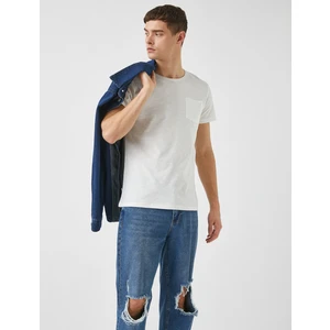 Erkek Cepli Basic Tişört