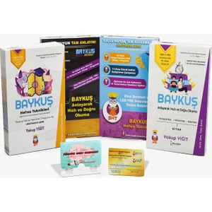 Anlayarak Hızlı Okuma ve Hafıza Teknikleri Eğitim Seti (Kitap+Program)