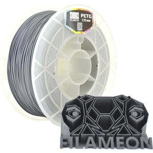 Petg 1.75MM 1kg Filament Gümüş Gri