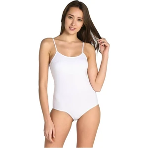 Kadın Ip Askılı Body Zıbın 0148-BEYAZ