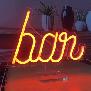 Honey Concept Bar Neon LED Dekoratif Masa ve Gece Lambası