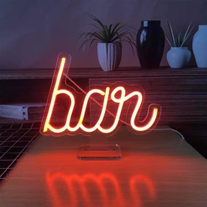 Honey Concept Bar Neon LED Dekoratif Masa ve Gece Lambası