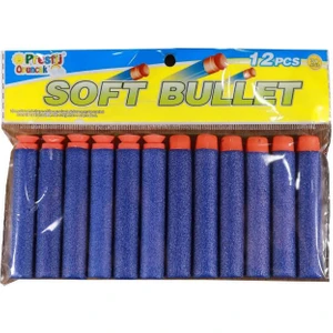 12'li Nerf Mermisi Yedek Paket Sünger Mermi
