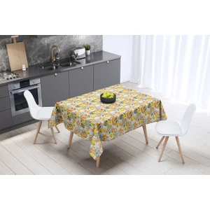 Limon Tasarımlı Masa Örtüsü