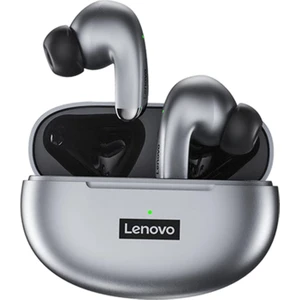 Strade Store Lp5 Bluetooth 5.0 Kulaklıklar Şarj Kılıfı ile Gürültü Azaltma Spor Gri Gri (Yurt Dışından)