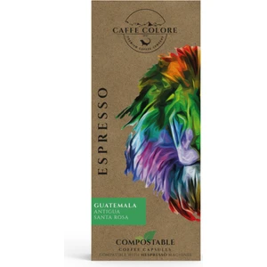 Caffe Colore Espresso Guatemala Antigua Santa Rosa - 10 Adet Bio Kapsül Kahve