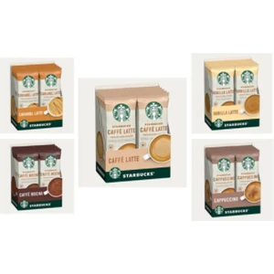Latte Serisi Premium Kahve Karışımı Seti (Caffe Latte-Caramel Latte-Cappuccino-Vanilya-Mocha)