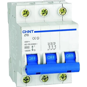 Trifaze 3X32A B Tipi Otomatik Sigorta 4,5ka 186517