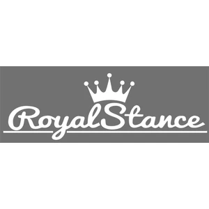 Royal Stance Araç Sticker (Beyaz)