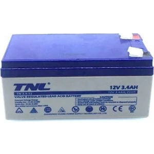 12V 3.4AH Kuru Tip Akü Tse ve Ce Belgeli