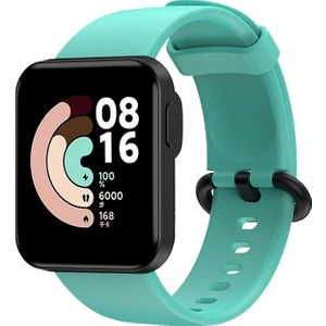 Xiaomi Mi Watch Lite Silikon Kordon Turkuaz