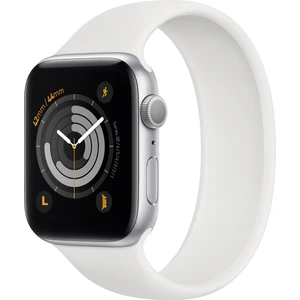 Buff Apple Watch Uyumlu Bands Rubber 42/44 L White