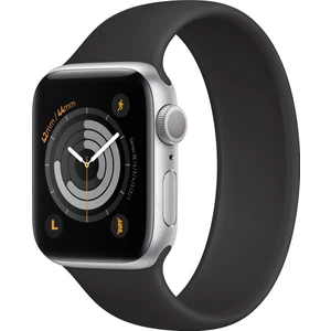 Buff Apple Watch Uyumlu Bands Rubber 42/44 L Siyah