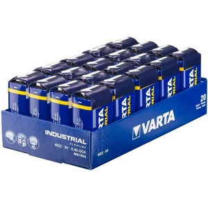 Endüstriyel Alkalin 9V Pil 20 Adet