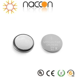 100 Adet Naccon CR2430 3V Lithium Para Pil