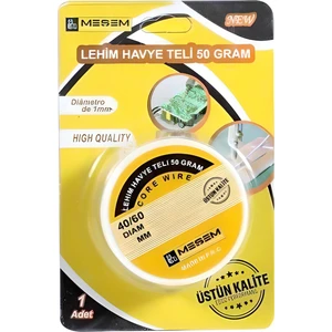 Lehim Teli 1 mm 50 gr