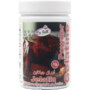 Dr. Gusto Toz Jelatin 75 gr Pastacılık İçin Kıvam Verici ve Stabilizatör Özellikli