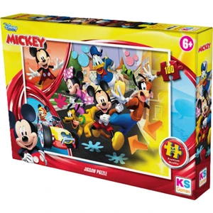 KS Games Mickey Mouse 100 Parça Puzzle (Ks Games)