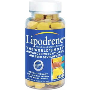 Hi-Tech Pharma Lipodrene With Ephedra 100 Tablet.