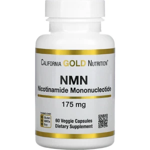 California Gold Nutrition Nmn Nad Öncüsü Nicotinamide Mononucleotide 175 Mg, 60 Veggie Capsul. Adınıza Faturalı Resmi Amerikan Ürünü.