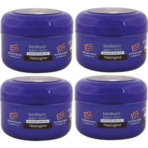 Norveç Formülü Besleyici Bakım Kremi 200 ml (4 Lü Set)