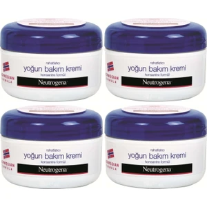 Norveç Formülü Yoğun Bakım Kremi 200 ml (4 Lü Set)