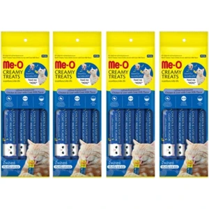 Me-O Tavuk ve Ciğer Keçi Sütlü Kedi Ödül 60 gr 4'lü