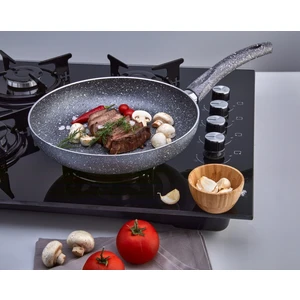 Polo Chef Fiesta Granit Gri Tava Pişirme Tavası 26CM