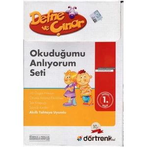 Dört Renk Yayınları +7 Yaş Defne ve Çınar Okuduğumu Anlıyorum Seti