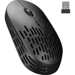 Altec Lansing ALBM7422 Siyah 2.4ghz Şarj Edilebilir Tek Renkli 1600DPI Optik Kablosuz Mouse