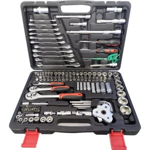 Staxx Power Germany Cr-V Max 1/4 Cırcırlı 216 Parça Lokma Anahtar Takımı Oto Tamirci Full Tam Set