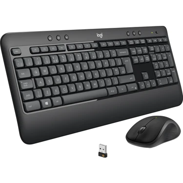 Logitech MK540 ADVANCED Kablosuz Türkçe Klavye Mouse Seti -