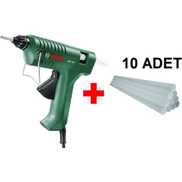 Bosch Pkp 18 E Sicak Silikon Tutkal Mum Tabancasi + 10 Adet Silikon
