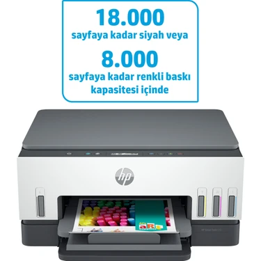 HP Smart Tank 670 All-in-One Yazıcı, Baskı, Tarama, Kopyalama, Kablosuz,