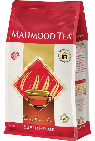 Mahmood Tea Super Pekoe Poşet Çay 400 Gr