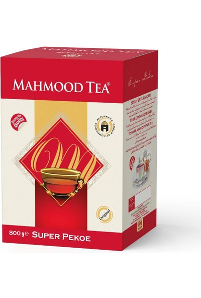 Mahmood Tea Super Pekoe Seylan Çay 800 Gr