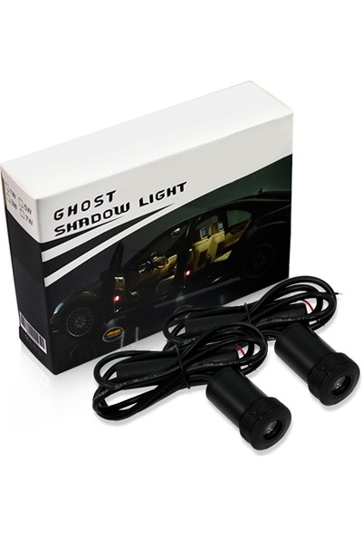 Uraz Oto Aksesuar Peugeot Kapı Altı Hayalet LED Logo (3d Ghost LED Teknolojisi)