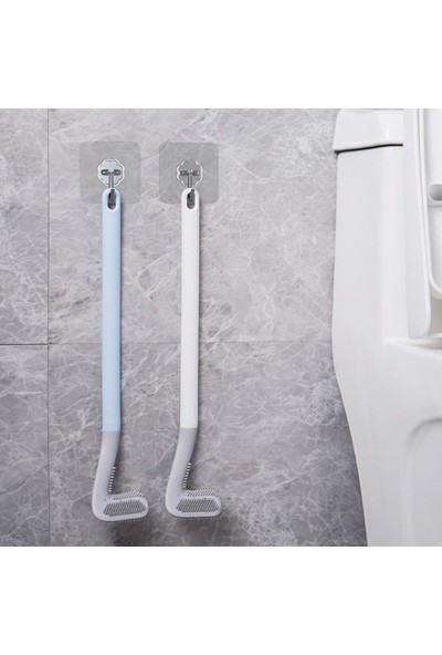 Ergonomik Tasarımlı Silikon Tuvalet Fırçası