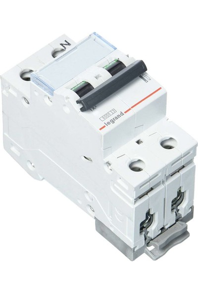 Legrand Monofaze Nötr Kesmeli 2X32A C Tipi Otomatik Sigorta 6ka 403681